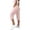 Pink, variant on Soyumi Cargo Capri Pants for Women Summer Casual Loose Capri Pants with Pockets Plus Size High Waisted Work Button Cropped Pant, Blackish Green