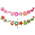 thumbnail image 3 of Yuarrent Pancarta decorativa, 1 Uds., conjunto de pancartas decorativas para Navidad, pancarta personalizada Kits de decoración para fiestas Rosa 9.8 pies, 3 of 6