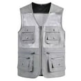 thumbnail image 1 of LOVZFMLL Jackets for Men's Work Jacket Standing Collar Multiple Pockets Outdoor Photography And Sports Jacket Coat, 1 of 8