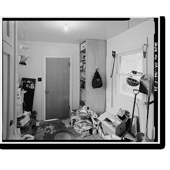 Historic Print, Rush Creek Hydroelectric System, Clubhouse Cottage, Rush Creek, June Lake vicinity, Mono County, CA - 32, 16" x 20"