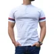thumbnail image 3 of Playera Con Broches Manga Corta Con Tiras, 3 of 3