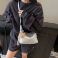 thumbnail image 3 of Bolso pequeño, ligero y sencillo de mano para mujer, estilo coreano, de un solo hombro, con bandolera tipo media luna, 2025, 3 of 5
