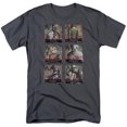 thumbnail image 1 of Arkham City-Arkham Lineup - Manches Courtes Adulte 18-1 Tee - Charbon de Bois&44; Petit, 1 of 1