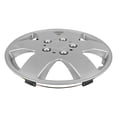 thumbnail image 5 of CCIYU 4pcs 15" Full Hub Cap Silver Rim HubCap Wheel Skin Cover Caps Covers Universal Replacement Snap On, 5 of 5