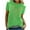 Green, variant on Fesfesfes Women's T-Shirts Tees Funny Cute Short Sleeve Fall T Shirt Print Shirt Gift Tops Blouse Gift For Women Short Sleeve Running Shirts Women M(US:6)