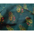 thumbnail image 4 of oneOone Silk Tabby Fabric Leaves|Swirl & Floral Block Printed Craft Fabric BTY 42 Inch Wide, 4 of 4