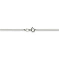 thumbnail image 4 of 925 Sterling Silver 1mm 8 Side Diamond-cut Box Chain 16 Inch, 4 of 7