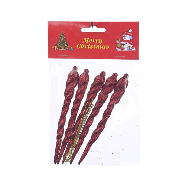 Colorful Ice Stick Wand Ornament Hanging for Festive Holiday Parties
