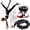 Dance Studio Elite Edition 50kg Level, variant on Dynamic Bungee Resistance Trainer with Reinforced Padded Belt, 360-Rotation Suspension Set for Full Body Cardio, High-Tension Bungee Rope with Adjustable Daisy Chain, 50-100KG Capacity