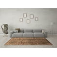 thumbnail image 3 of Ahgly Company Indoor Rectangle Oriental Brown Industrial Area Rugs, 2' x 4', 3 of 4