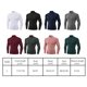 thumbnail image 3 of Minnieouse Ropa interior térmica para hombre, Otoño, cuello alto, alto elástico, camisetas para hombre, manga, jersey para exteriores, ropa, Camisetas Negro Minnieouse AP013564-02, 3 of 6