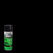 Black, Rust-Oleum Specialty Lacquer Gloss Spray Paint-1905830, 11 oz