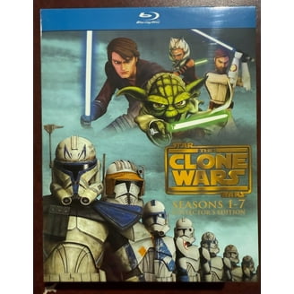 Star Wars Clone Wars Animated Collection Box Set Seasons 1-7 (Blu