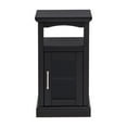 thumbnail image 4 of Linon Serenity Demi Bathroom Cabinet, Black, 4 of 26