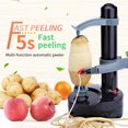 thumbnail image 2 of Pelador Eléctrico Multifuncional De Acero Inoxidable, Pelador Automático De Frutas Y Verduras, Tres Cuchillas De Repuesto, Peladora De Patatas matsuzay HA024131-02, 2 of 5