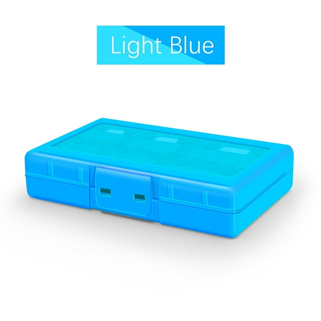 Étui de Rangement pour Cartes de Jeu pour Nintendo Switch, Étui de Rangement 24-en-1 Compatible avec Nintendo Switch/ Switch Lite/Switch OLED