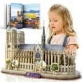 thumbnail image 1 of Casse-têtes 3D Notre-Dame de Paris Modèle pour Adultes Enfants, 1 of 1