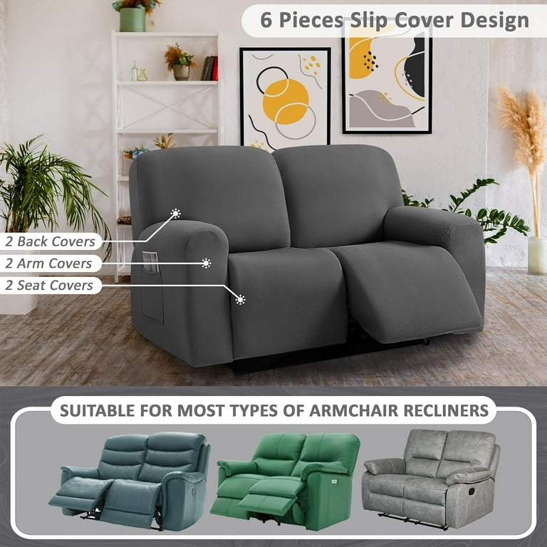 Sofa Covers Cover For Recliner With Cup Holders Double Reclining - Main Image