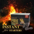 thumbnail image 2 of Fire Starters for Solo Stove Mesa, 60 Count BBQ Firestarter and Fireplace Accessories, Pellets for Bonfire and Firepit, Camping, Grilling, Cooking, Campfires, Charcoal, Wood, and Sticks, 2 of 7