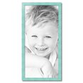 thumbnail image 2 of ArtToFrames 18" x 38" Eggshell Blue Picture Frame, 18x38 inch Blue Wood Poster Frame (WOM-4599),  Pack, 2 of 8