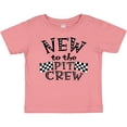 thumbnail image 3 of Inktastic New to the Pit Crew Racing Flags Boys or Girls Baby T-Shirt, 3 of 5