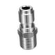 thumbnail image 4 of Acoplador para hidrolavadora,Acoplamiento de lavadora a presión,conector rápido de 3/8",Adaptador de acoplamiento de manguera de acero inoxidable NPT,Rosca de conector de extensión de, 4 of 8