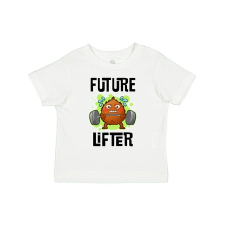 

Inktastic Weightlifting Funny Future Lifter Gift Toddler Boy or Toddler Girl T-Shirt