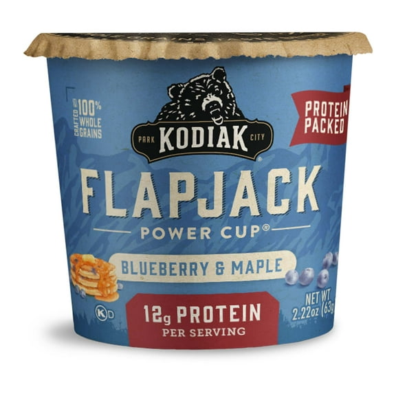 Kodiak Protein-Packed Blueberry and Maple Pancake Cup, 2.22 oz
