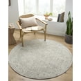 thumbnail image 4 of Hauteloom Buddug Living Room, Bedroom Area Rug - Traditional - Cream, Slate Blue, Light Sage - 5' x 7'5", 4 of 7