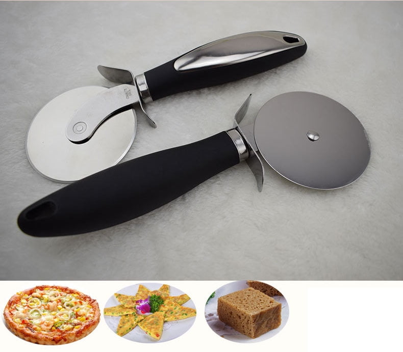 Pizza Cutter Wheel, Pizza Slicer With Stainless Steel Blade and Good