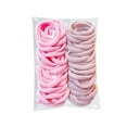 thumbnail image 1 of Cinta elástica para el pelo de colores vivos para mujer, 50 cintas, sin costuras, para peinados altos, pelo Mori., 1 of 8
