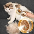 thumbnail image 4 of xaoyunyn Pet Spray Comb for Cats and Dogs Battery Powered Hair Removal and Grooming Tool with Soft Teeth for Comfortable and Efficient Shedding Control, 4 of 6