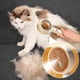 thumbnail image 5 of Peine rociador para mascotas para perros y gatos | Herramienta de aseo para depilación con batería | Reduce el pelaje estático y suelto | Dientes cómodos y suaves | Cepillado diario fácil | 1 Pieza, 5 of 7