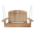 thumbnail image 2 of All Things Cedar PS50 4-ft  Adirondack Porch Outdoor Swing - 52L x 24W x 35H, 2 of 2