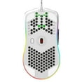 thumbnail image 5 of Mini Ultralight USB Wired Gaming Mouse 6 Kinds RGB Backlit 6 Levels Adjustable Lightweight Honeycomb Shell Mice for PC Gamers Xbox PS4,6 Programmable Buttons,White, 5 of 9