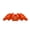 Fire Orange, variant on Austin Planter Rectangular Plant Saucer ( 3.25" x 11.5" ) Fire Orange Colored (5 Pack )-Polypropylene-Indoor/Outdoor- Made in USA