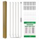 thumbnail image 2 of Led Plant Grow Light Strips 8w 168led 4000k 169.2lm Bright Grow Lamp With 8h/12h/16h Timer 5, 2 of 5
