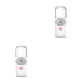 thumbnail image 1 of Bewildely Pulverizador de niebla USB humidificador de de cara mujeres hombres cuidado de la salud ojo nebulizador Facial hidratante vapor hogar Blanco 2Conjunto, 1 of 6