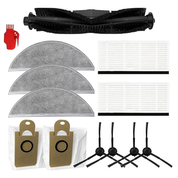 Dust Bags Main Brush Side Brushes Hepa Filters For Xiaomi Lydsto R1