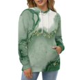 thumbnail image 4 of Emerald Marble Glitter Art Men's Women New Sweatshirt Hoodie Men's Plus Size Sweatshirt Hooded Sweatshirt 3d Printed Street Men's Cloth, 4 of 6
