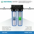 thumbnail image 6 of iSpring Water Systems, LLC iSpring Replacement Water Filters for 2-Stage 20" Whole House Water Filter, 1-Year Supply, Fits WGB22B-PB, 6 of 7