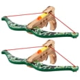thumbnail image 1 of 2 juegos de arco y flecha de madera, juguetes interactivos para padres e hijos, juguetes deportivos al aire libre para niños pequeños (color aleatorio), 1 of 7