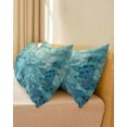thumbnail image 4 of Turquoise Teal Body Pillow Cover 20 x 60 Inch Decorative Pillow Cover Chic Abstract Aesthetic Art Modern Lumbar Pillowcase Seasonal Rectangle Cushion Case for Couch Sofa Bed Living Room, 4 of 7
