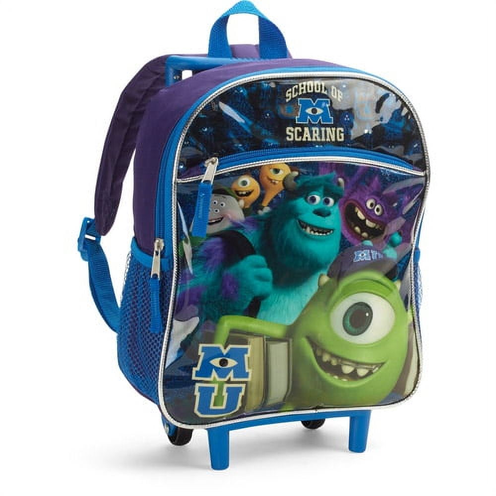 Disney Monsters University Rolling Luggage, Blue, One Size 