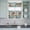 Brown, Turquoise, variant on 3 Piece Kitchen Curtains and Valances Set Pink Brown Vintage Cafe Curtains 24 Inch Length Retro Farmhouse Elegant Pastoral Valance & Tier Curtain for Living Room Bedroom Window 54"x18" 27"x24"*2