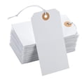 thumbnail image 2 of 100 etiquetas de regalo con cuerda, etiquetas colgantes de regalo, etiquetas de papel para decoración del hogar, etiquetas colgantes en blanco para el 12x6cm, 2 of 8