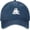 A155, variant on Vintage Washed Cotton Cap Pattern Ghost Halloween Adjustable Gift Hat