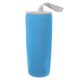 thumbnail image 1 of 550ML Portabotellas de agua Bolsa de la bolsa Cubierta de la bolsa Soporte de botella de agua aislado Juegos de tazas Ideal para vidrio de acero inoxidable o plástico Tamaño - 6.8 * 19CM (Lake Blue), 1 of 6