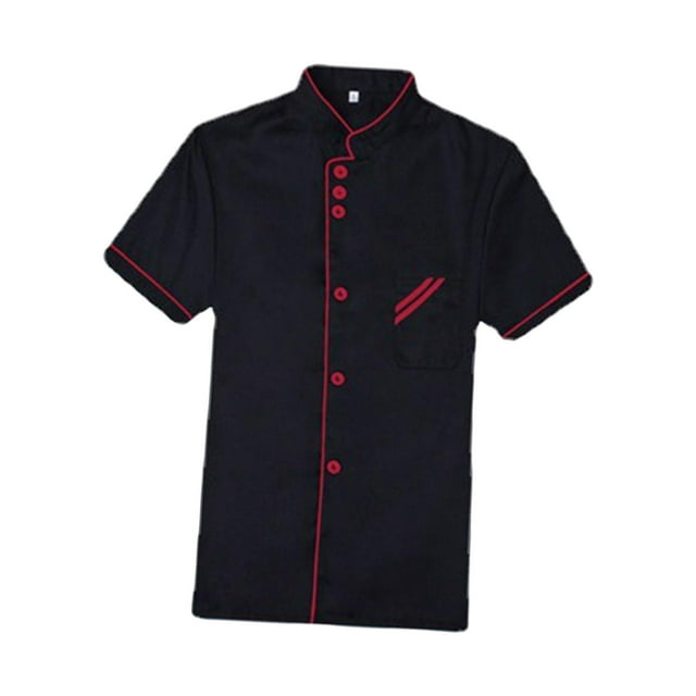 Chaqueta de chef Sunnimix manga corta M