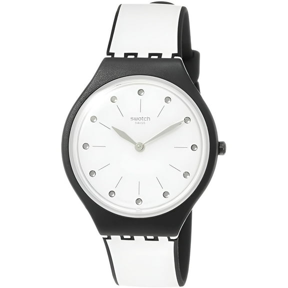Swatch SVOB102 Women's Skin Skinme Light Grey Dial Strap Watch
